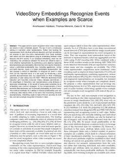 VideoStory Embeddings Recognize Events when Examples are Scarce