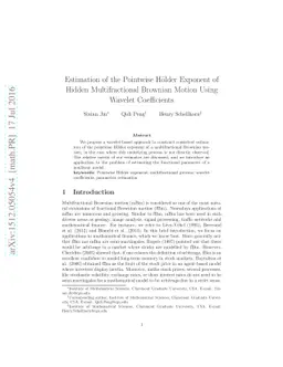 Estimation of the Pointwise Hölder Exponent of Hidden Multifractional
  Brownian Motion Using Wavelet Coefficients