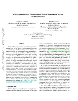 Multiregion Bilinear Convolutional Neural Networks for Person
  Re-Identification