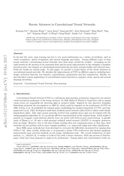 Recent Advances in Convolutional Neural Networks