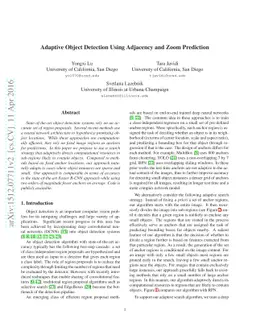 Adaptive Object Detection Using Adjacency and Zoom Prediction