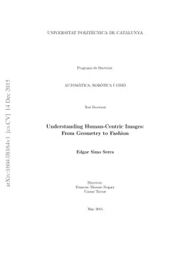 Understanding Human-Centric Images: From Geometry to Fashion