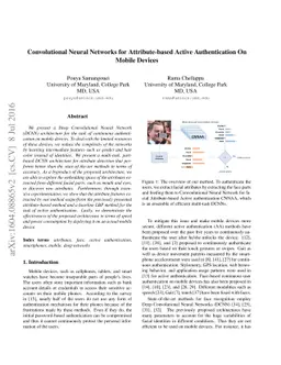 Convolutional Neural Networks for Attribute-based Active Authentication
  on Mobile Devices