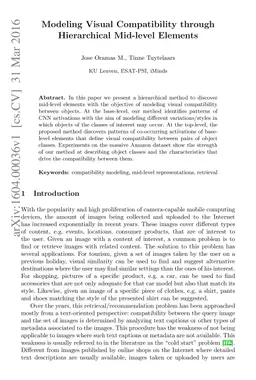 Modeling Visual Compatibility through Hierarchical Mid-level Elements