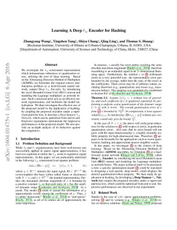 Learning A Deep $\ell_\infty$ Encoder for Hashing