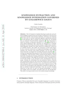 Knowledge Extraction and Knowledge Integration governed by
  Łukasiewicz Logics