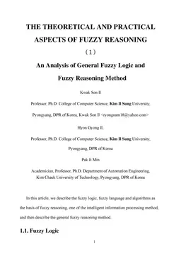An Analysis of General Fuzzy Logic and Fuzzy Reasoning Method