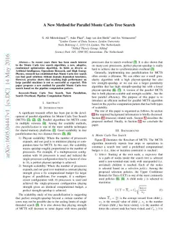 A New Method for Parallel Monte Carlo Tree Search