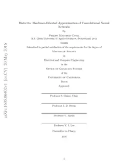 Ristretto: Hardware-Oriented Approximation of Convolutional Neural
  Networks