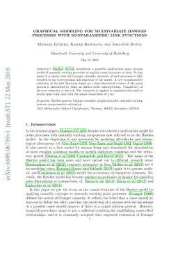 Graphical Modeling for Multivariate Hawkes Processes with Nonparametric
  Link Functions