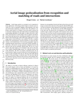 Aerial image geolocalization from recognition and matching of roads and
  intersections