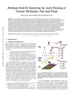 Attribute And-Or Grammar for Joint Parsing of Human Attributes, Part and
  Pose