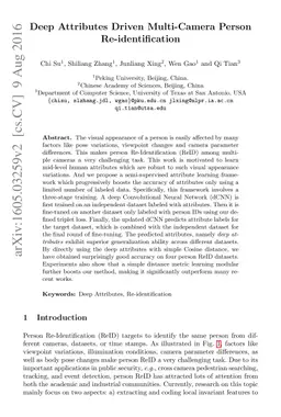 Deep Attributes Driven Multi-Camera Person Re-identification