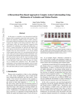 A Hierarchical Pose-Based Approach to Complex Action Understanding Using
  Dictionaries of Actionlets and Motion Poselets