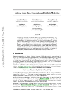 Unifying Count-Based Exploration and Intrinsic Motivation