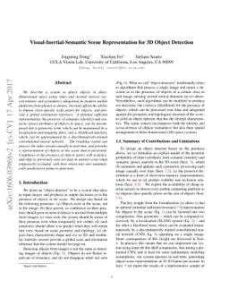 Visual-Inertial-Semantic Scene Representation for 3-D Object Detection
