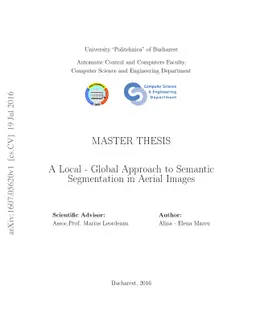 A Local-Global Approach to Semantic Segmentation in Aerial Images