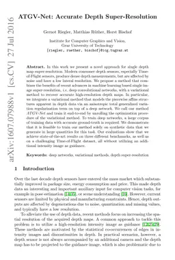 ATGV-Net: Accurate Depth Super-Resolution