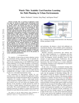 Watch This: Scalable Cost-Function Learning for Path Planning in Urban
  Environments