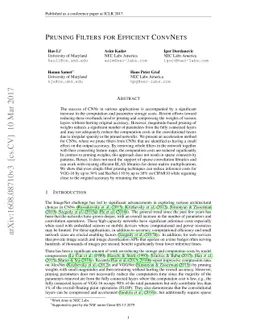 Pruning Filters for Efficient ConvNets