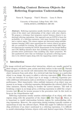 Modeling Context Between Objects for Referring Expression Understanding