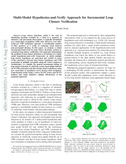 Multi-Model Hypothesize-and-Verify Approach for Incremental Loop Closure
  Verification