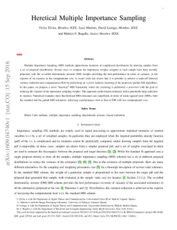 Heretical Multiple Importance Sampling