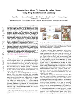 Target-driven Visual Navigation in Indoor Scenes using Deep
  Reinforcement Learning