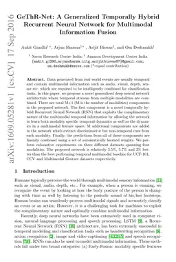 GeThR-Net: A Generalized Temporally Hybrid Recurrent Neural Network for
  Multimodal Information Fusion