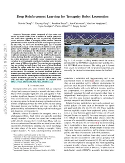 Deep Reinforcement Learning for Tensegrity Robot Locomotion