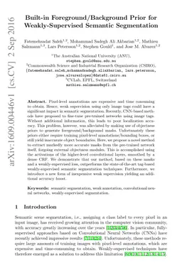 Built-in Foreground/Background Prior for Weakly-Supervised Semantic
  Segmentation