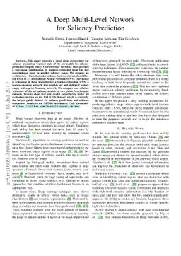 A Deep Multi-Level Network for Saliency Prediction