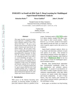 INSIGHT-1 at SemEval-2016 Task 5: Deep Learning for Multilingual
  Aspect-based Sentiment Analysis