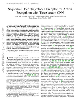 Sequential Deep Trajectory Descriptor for Action Recognition with
  Three-stream CNN