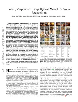 Locally-Supervised Deep Hybrid Model for Scene Recognition