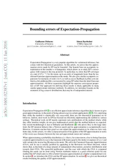 Bounding errors of Expectation-Propagation