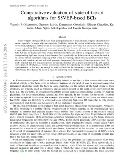 Comparative evaluation of state-of-the-art algorithms for SSVEP-based
  BCIs
