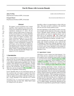 Fast K-Means with Accurate Bounds