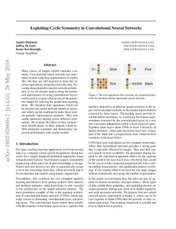 Exploiting Cyclic Symmetry in Convolutional Neural Networks