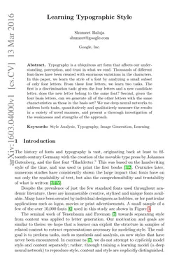 Learning Typographic Style