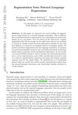 Segmentation from Natural Language Expressions