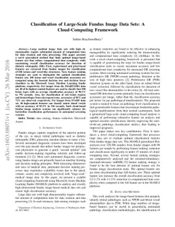 Classification of Large-Scale Fundus Image Data Sets: A Cloud-Computing
  Framework