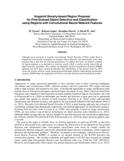 Keypoint Density-based Region Proposal for Fine-Grained Object Detection
  and Classification using Regions with Convolutional Neural Network Features
