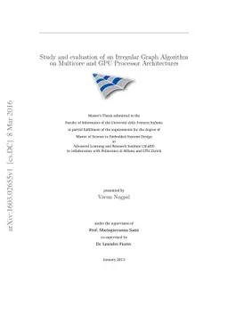 Study and evaluation of an Irregular Graph Algorithm on Multicore and
  GPU Processor Architectures