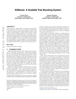 XGBoost: A Scalable Tree Boosting System