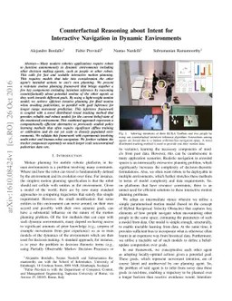 Counterfactual Reasoning about Intent for Interactive Navigation in
  Dynamic Environments