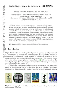 Detecting People in Artwork with CNNs