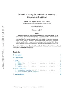 Edward: A library for probabilistic modeling, inference, and criticism