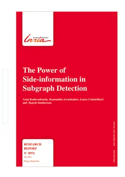 The Power of Side-information in Subgraph Detection