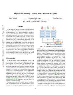 Expert Gate: Lifelong Learning with a Network of Experts
